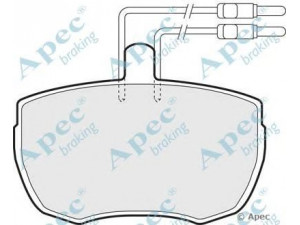 APEC braking PAD76 stabdžių trinkelių rinkinys, diskinis stabdys 
 Techninės priežiūros dalys -> Papildomas remontas
7663711, 93806593, 7663711, 1902294