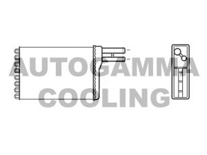 AUTOGAMMA 107016 šilumokaitis, salono šildymas
46444829