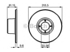 BOSCH 0 986 478 811 stabdžių diskas 
 Stabdžių sistema -> Diskinis stabdys -> Stabdžių diskas
GBD 90806, 21A 2612, GBD 90806