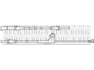 BORG & BECK BWL3065 įspėjimo kontaktas, stabdžių trinkelių susidėvėjimas 
 Stabdžių sistema -> Susidėvėjimo indikatorius, stabdžių trinkelės
34356792567
