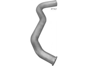 POLMO 69.59 išleidimo kolektorius 
 Išmetimo sistema -> Išmetimo vamzdžiai
673.492.2704