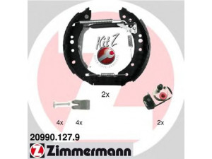 ZIMMERMANN 20990.127.9 stabdžių trinkelių komplektas 
 Techninės priežiūros dalys -> Papildomas remontas