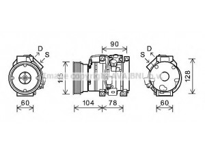 AVA QUALITY COOLING TOK634 kompresorius, oro kondicionierius 
 Oro kondicionavimas -> Kompresorius/dalys
8831028540