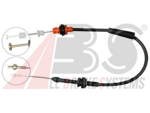 A.B.S. K37150 akceleratoriaus trosas 
 Kuro mišinio formavimas -> Karbiuratorius, sistema -> Valdymo sąsajos/amortizatorius/kameros
6N1.721.555K, 6N1.721.555K, 6N1.721.555K