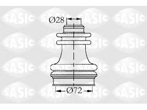 SASIC 4003422 gofruotoji membrana, kardaninis velenas 
 Ratų pavara -> Gofruotoji membrana
7701201233