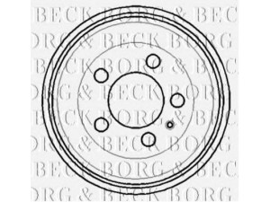 BORG & BECK BBR7114 stabdžių būgnas 
 Stabdžių sistema -> Būgninis stabdys -> Stabdžių būgnas
600 609 617, 600609617, 6Q0609617