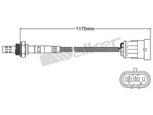 WALKER PRODUCTS 250-24530 lambda jutiklis 
 Išmetimo sistema -> Lambda jutiklis
46455518, 46523497, 60812802, 46408449