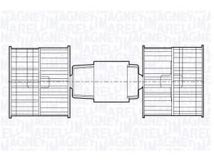MAGNETI MARELLI 069412677010 vidaus pūtiklis 
 Šildymas / vėdinimas -> Orpūtė/dalys
1 354 618, 1354618, 64 11 1 354 618