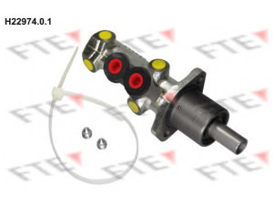 FTE H22974.0.1 pagrindinis cilindras, stabdžiai 
 Stabdžių sistema -> Pagrindinis stabdžių cilindras
460198, 96075932, 460198