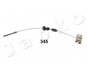 JAPKO 131345 trosas, stovėjimo stabdys 
 Stabdžių sistema -> Valdymo svirtys/trosai
NA0144150B, NA0144150D