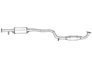 AKS DASIS SG24401 vidurinis duslintuvas