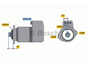 BOSCH 0 001 510 039 starteris
229312