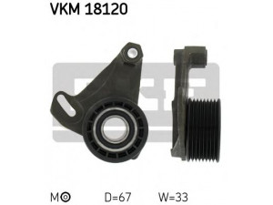 SKF VKM 18120 įtempiklio skriemulys, paskirstymo diržas 
 Techninės priežiūros dalys -> Papildomas remontas
11 31 1 279 241, 11 31 2 241 090