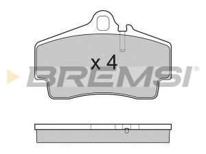 BREMSI BP3176 stabdžių trinkelių rinkinys, diskinis stabdys 
 Techninės priežiūros dalys -> Papildomas remontas
98635293900, 98635293910, 98735293900