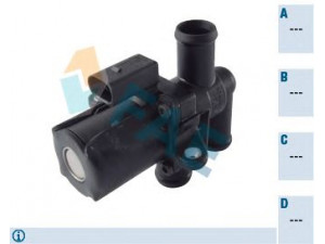FAE 55012 valdymo vožtuvas, aušinimo skystis 
 Šildymas / vėdinimas -> Vožtuvai/valdymas
7L0 919 076 B, 7L0 919 076 E