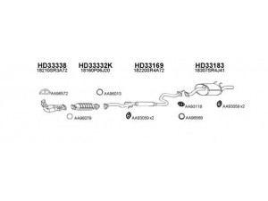 VENEPORTE 330021 išmetimo sistema 
 Išmetimo sistema -> Išmetimo sistema, visa