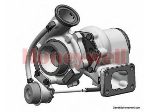 GARRETT 802874-5001S kompresorius, įkrovimo sistema