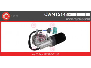 CASCO CWM15143AS valytuvo variklis 
 Priekinio stiklo valymo sistema -> Varikliukas, priekinio stiklo valytuvai
2028200408, A2028200408