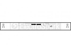 STANDARD OEK920 uždegimo laido komplektas 
 Kibirkšties / kaitinamasis uždegimas -> Uždegimo laidai/jungtys
2121-3717080
