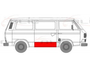 BLIC 6508-01-9557150P galinės durys 
 Kėbulas -> Liukai/stogai/durys/stoglangis/sulankstomas stogas -> Durys/dalys