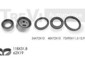 TREVI AUTOMOTIVE KD1020S paskirstymo diržo komplektas 
 Techninės priežiūros dalys -> Papildomas remontas