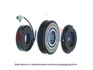 AKS DASIS 855003N magnetinė sankaba, oro kondicionieriaus kompresorius 
 Oro kondicionavimas -> Kompresorius/dalys
0002302011, 0002303911, 0002306811