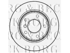 BORG & BECK BBD4465 stabdžių diskas 
 Dviratė transporto priemonės -> Stabdžių sistema -> Stabdžių diskai / priedai
34216764647, 34216855001
