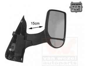 VAN WEZEL 1898818 išorinis veidrodėlis 
 Kėbulas -> Keleivių kabina -> Veidrodėlis
4158409