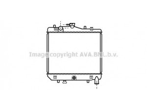 AVA QUALITY COOLING MZ2042 radiatorius, variklio aušinimas 
 Aušinimo sistema -> Radiatorius/alyvos aušintuvas -> Radiatorius/dalys
B10215200, KK33115200