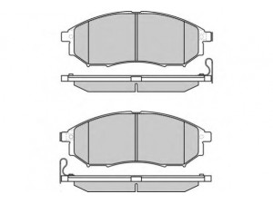 E.T.F. 12-1350 stabdžių trinkelių rinkinys, diskinis stabdys 
 Techninės priežiūros dalys -> Papildomas remontas
41060-0V790, 41060-CC090, 41060-CC093