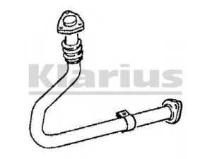 KLARIUS TY345E išleidimo kolektorius 
 Išmetimo sistema -> Išmetimo vamzdžiai
1740154050