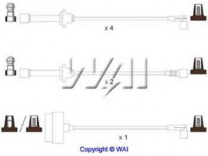 WAIglobal SL292 uždegimo laido komplektas