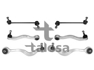 TALOSA 49-03680 pakabos komplektas 
 Ašies montavimas/vairavimo mechanizmas/ratai -> Valdymo svirtis/pasukamosios svirties sujungimas -> Vairo trauklės (valdymo svirtis, išilginis balansyras, diago