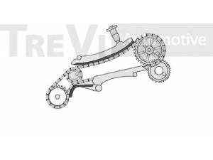 TREVI AUTOMOTIVE KC1004 pavaros grandinės komplektas 
 Variklis -> Variklio uždegimo laiko reguliavimo kontrolė -> Sinchronizavimo grandinė/įtempiklis/kreiptuvas -> Pavaros grandinės komplektas