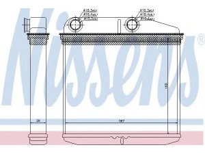 NISSENS 71456 šilumokaitis, salono šildymas 
 Šildymas / vėdinimas -> Šilumokaitis
1618 468, 55702423, 6448 T3, 6448 X8