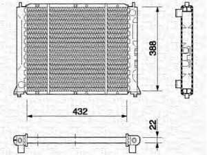 MAGNETI MARELLI 350213413000 radiatorius, variklio aušinimas 
 Aušinimo sistema -> Radiatorius/alyvos aušintuvas -> Radiatorius/dalys
19010-SK4-E00, 19010SK4E00, 19010SK4E10