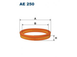 FILTRON AE250 oro filtras 
 Techninės priežiūros dalys -> Techninės priežiūros intervalai
386, 1444N6, 6162294, 89SF9601AA