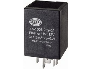 HELLA 4AZ 006 252-027 posūkio rodiklio pertraukiklis; posūkio rodiklio pertraukiklis 
 Elektros įranga -> Relė
AL 76 596
