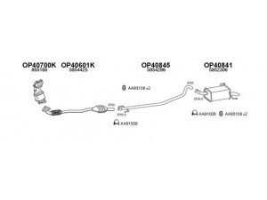 VENEPORTE 400454 išmetimo sistema 
 Išmetimo sistema -> Išmetimo sistema, visa