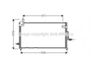 AVA QUALITY COOLING DW5044 kondensatorius, oro kondicionierius 
 Oro kondicionavimas -> Kondensatorius
96566331, 96569392