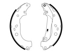 HELLA PAGID 8DB 355 002-731 stabdžių trinkelių komplektas 
 Techninės priežiūros dalys -> Papildomas remontas
1365486, 1511233, 2T142200AA, 2T142200AB