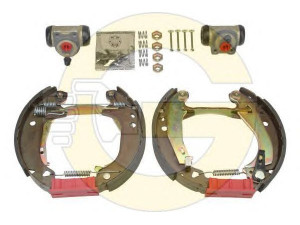 GIRLING 5312493 stabdžių trinkelių komplektas 
 Techninės priežiūros dalys -> Papildomas remontas
41415H, 42413K, 42418G