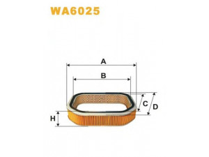 WIX FILTERS WA6025 oro filtras 
 Techninės priežiūros dalys -> Techninės priežiūros intervalai
17220PK1661, PC829, H101015