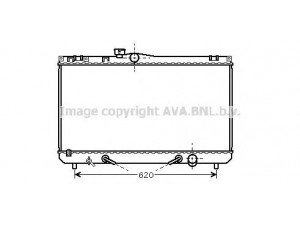 AVA QUALITY COOLING TO2422 radiatorius, variklio aušinimas
1640070490, 1640070500