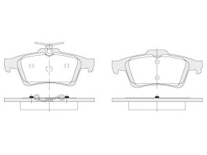 KOSHIMO 1850.0058222 stabdžių trinkelių rinkinys, diskinis stabdys 
 Techninės priežiūros dalys -> Papildomas remontas
4254-05, 425405, 1233679, 1324300