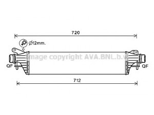 AVA QUALITY COOLING OL4662 tarpinis suslėgto oro aušintuvas, kompresorius 
 Variklis -> Oro tiekimas -> Įkrovos agregatas (turbo/superįkrova) -> Tarpinis suslėgto oro aušintuvas
1302299, 13378221, 13378221