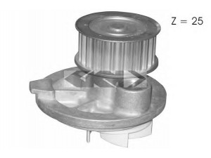 SPIDAN 91581 vandens siurblys 
 Aušinimo sistema -> Vandens siurblys/tarpiklis -> Vandens siurblys
1334139, 1334646, 4817801, 92226211