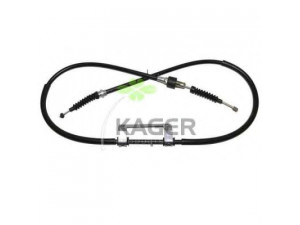 KAGER 19-6166 trosas, stovėjimo stabdys 
 Stabdžių sistema -> Valdymo svirtys/trosai
0K2A244410E, 0K2A244410F