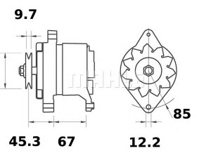 MAHLE ORIGINAL MG 213 kintamosios srovės generatorius
60 05 016 408, 60 05 016 419, 132696