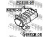 FEBEST MEXB-05 montavimo komplektas, išmetimo sistema 
 Dviratė transporto priemonės -> Išmetimo sistema -> Surinkimo komplektas
MR281817, 1755.P8